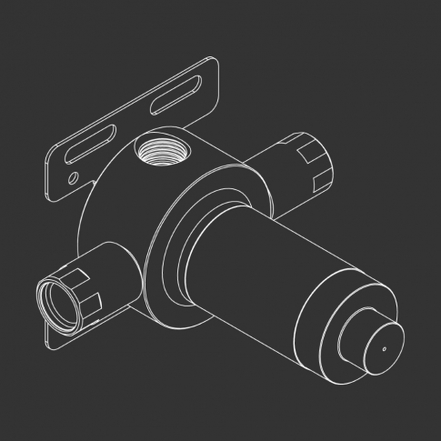 Pieza empotrable Cea UCS32 | Edilceram Design