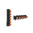 Gessi Mezclador termostático empotrado parte 5 salidas independientes 09263 | Edilceram Design