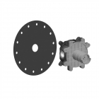 Gessi Pieza oculta Mezclador mural con caño 45097 | Edilceram Design