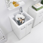 Lavabo 50x45 Blanco Colavene Domestica DL5045B | Edilceram Design