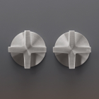 Cea Design Cross CRX 32 mezclador de pared con llaves de paso | Edilceram Design