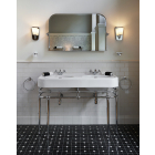 Lavabo doble mural consola Devon&Devon Crystal Memphis DDCRYMEMPH | Edilceram Design