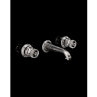 Mezclador de pared de 3 orificios Devon&Devon Excelsior King EXC-KN133MCR | Edilceram Design