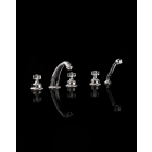 Juego de bordes de bañera Devon&Devon Excelsior King EXC-KN150CR | Edilceram Design