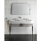 Lavabo doble mural consola Devon&Devon Wide Blues DEWIDEBLUES | Edilceram Design