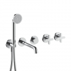 Set Borde Bañera + Empotrable Fantini Icona Classic R019B+R019A | Edilceram Design