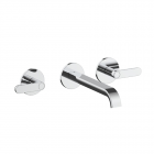 Mezclador de lavabo + pieza oculta Fantini Icona Deco R110B+R010A | Edilceram Design