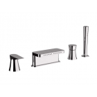 Daniel Diva DV699 mezclador monomando exterior con caño multichorro para bañera | Edilceram Design