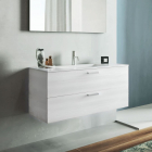 Composición Geromin Qubo2 05 100x50 Blanco Millenium | Edilceram Design