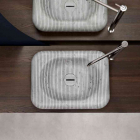 Lavabo de Encimera Antonio Lupi Pinstripe GESSATI160 | Edilceram Design