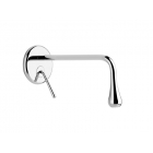 Gessi Goccia 33686 mezclador monomando de pared para lavabo | Edilceram Design