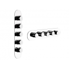 Gessi Tondo Wellness 43068 mezclador termostático de pared para ducha | Edilceram Design