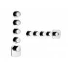 Gessi Tondo Wellness 43238 mezclador termostático de pared para ducha | Edilceram Design