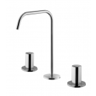 Fima Carlo Frattini So F3191A Mezclador de lavabo de tres agujeros sobre encimera | Edilceram Design