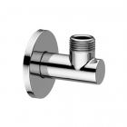 Toma de agua 1/2" con roseta cromada Paffoni ZACC205CR | Edilceram Design