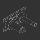 Cea PTR03 pieza empotrada | Edilceram Design