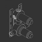 Pieza empotrable Cea PTR24 | Edilceram Design