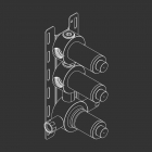 Pieza empotrable Cea PTR25 | Edilceram Design