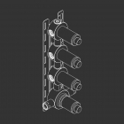 Pieza empotrable Cea PTR54 | Edilceram Design