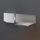 Cea Design Regolo REG 05 mezclador de pared con caño en cascada | Edilceram Design