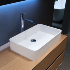 Lavabo de Encimera Antonio Lupi Servo RETTOMOOD50 | Edilceram Design