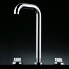 Boffi Mezclador de tres agujeros Liquid RGSL02 para lavabo de sobremesa | Edilceram Design