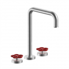 Fantini Lavabo de 3 huecos AW/PIPE T407W | Edilceram Design