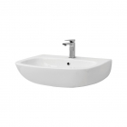 Lavabo de pedestal suspendido 65x51 cm Artceram Ten TEL001- Blanco | Edilceram Design