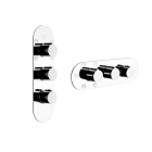 Gessi Tondo Wellness 43072 mezclador termostático de pared para ducha | Edilceram Design