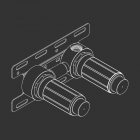 Pieza empotrable Cea UCS09 | Edilceram Design