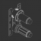 Pieza empotrable Cea UCS22 | Edilceram Design