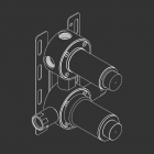 Pieza empotrable Cea UCS26 | Edilceram Design