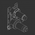 Pieza empotrable Cea UCS27 | Edilceram Design