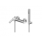 Zucchetti Simply Beautiful ZSB139 mezclador monomando de bañera/ducha a la vista con ducha de mano | Edilceram Design