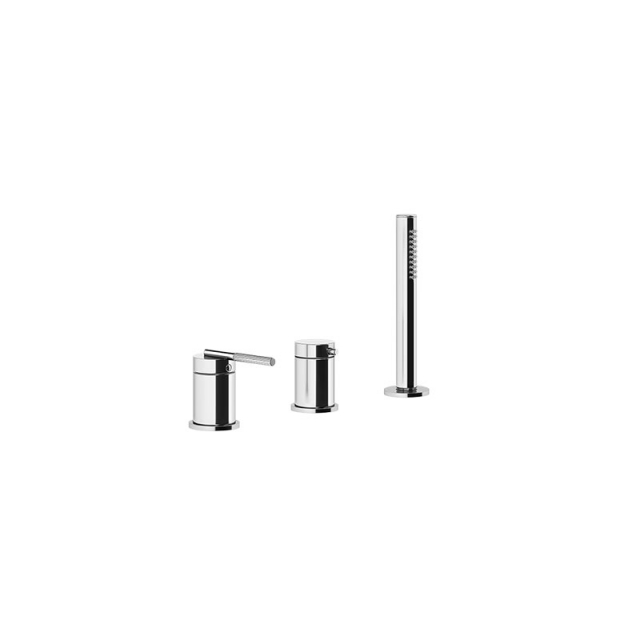 Gessi Ingranaggio 63547 Mezclador de bañera de 3 agujeros | Edilceram Design