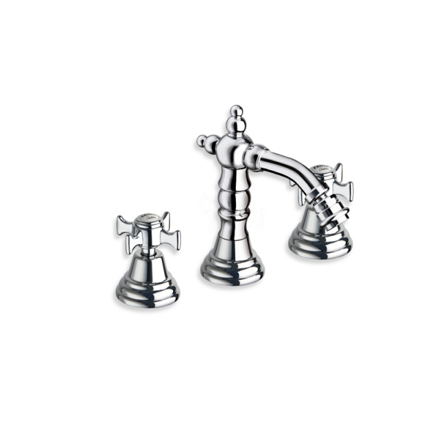 Grifo de bidé Cristina Mezclador de bidé de 3 orificios Canova CN307 | Edilceram Design