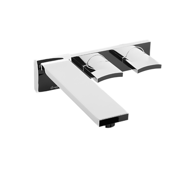Grifo de lavabo Graff Grifo monomando de pared Targa 2308500 | Edilceram Design