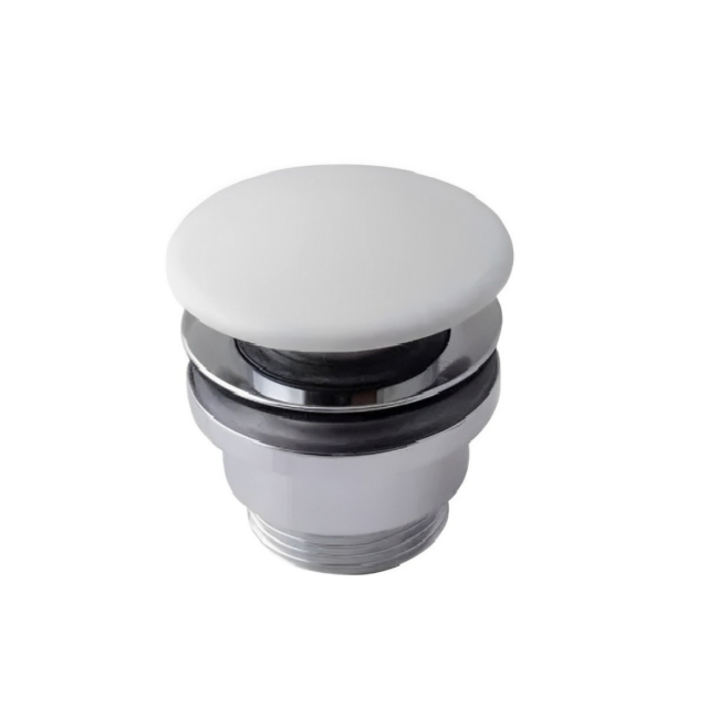 Salida de lavabo Stop&Go Blanco Flaminia PLCE | Edilceram Design