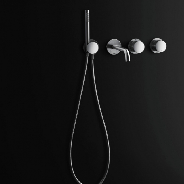 Boffi Conjunto de bañera mural Eclipse RGRX05E + RGRX05I | Edilceram Design