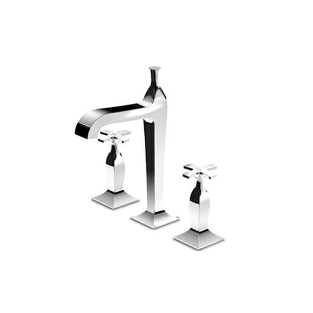 Zucchetti Bellagio ZB1426 Mezclador de lavabo de 3 agujeros con aireador | Edilceram Design
