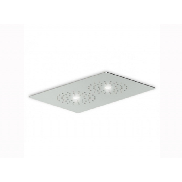 Zucchetti Isyshower Z94148 ducha de techo con doble luz | Edilceram Design