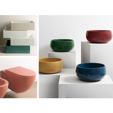 Cómo realzar su cuarto de baño con colores.